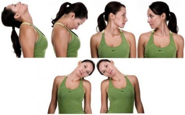 exercises for the neck in the treatment of cervical osteochondrosis