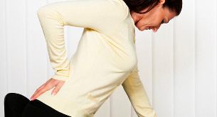 Women back pain